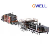 Tpo Waterproofing Membrane Sheet Making Machine - Mild Steel , Semi-automatic, Frequency Speed Control, Produces White Sheets In Custom Lengths And Thicknesses