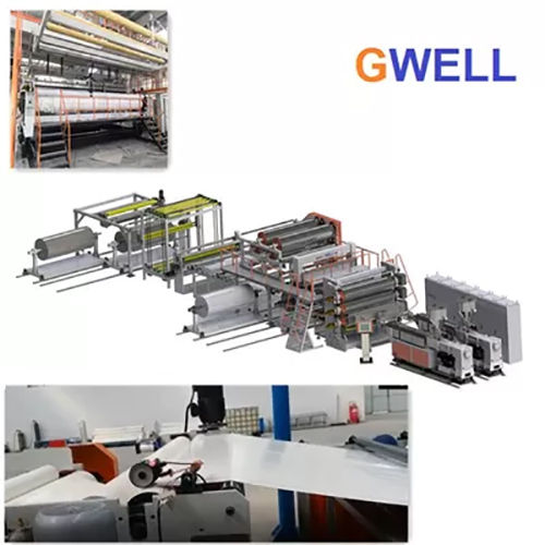 Semi-Automatic Cpe Waterproof Membrane Extrusion Machine