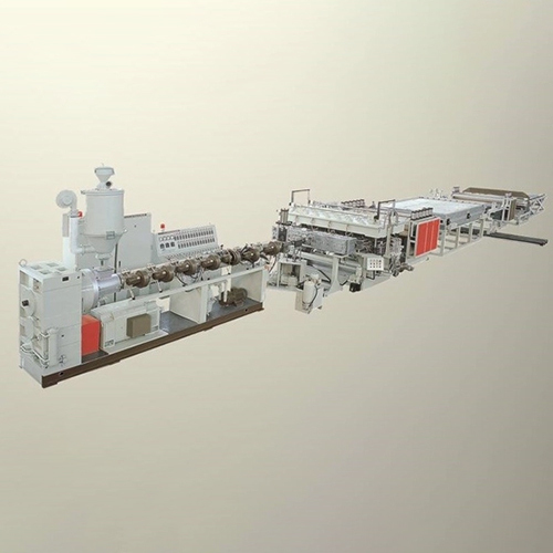 PE Hollow Profile Sheet Machine