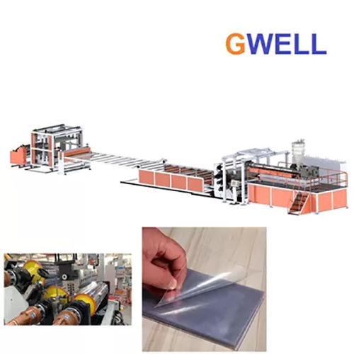 Automatic 1800 Mm Transparent Hard Film Pvc Sheet Extrusion Machine