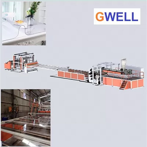 Transparent Soft PVC Sheet Extruder