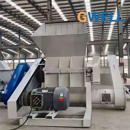 Semi-Automatic Can Bottle Waste Plastic Crushing Machine Crusher Auxiliary Facilities