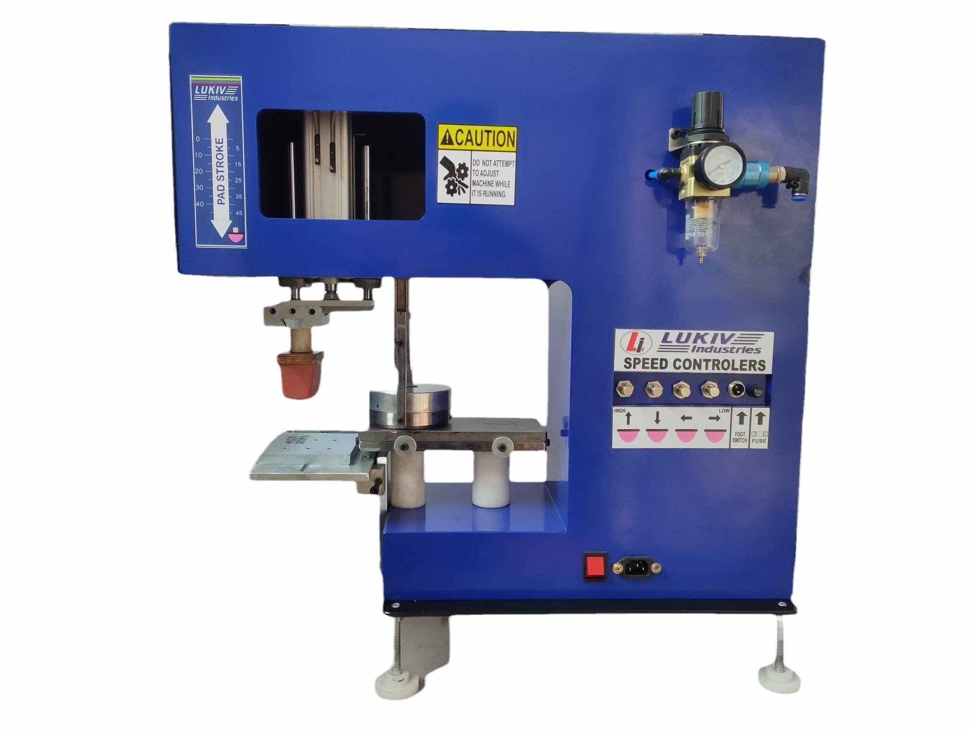 Single Colour Pneumatic Pad Printing Machine