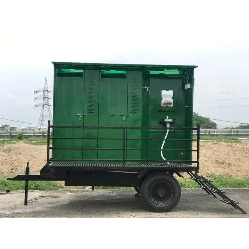 Steel Mobile Toilet Van - Life Span: Long Life