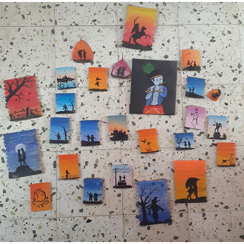 Mini Canvas Painting