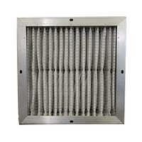 Industrial Ahu Filters - Stainless Steel, Various Sizes, Silver Color | New Condition, Optimal Performance For Industrial Air Quality