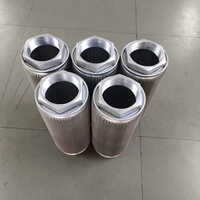 Hydraulic Suction Strainer - Stainless Steel, Various Sizes, Silver | Round Shape, Industrial Usage, New