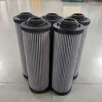 Hydraulic Filter Element - Stainless Steel, Different Sizes, Silver Color | New Condition, Round Shape For Industrial Use