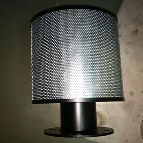 Silver Industrial Air Filter Assembly