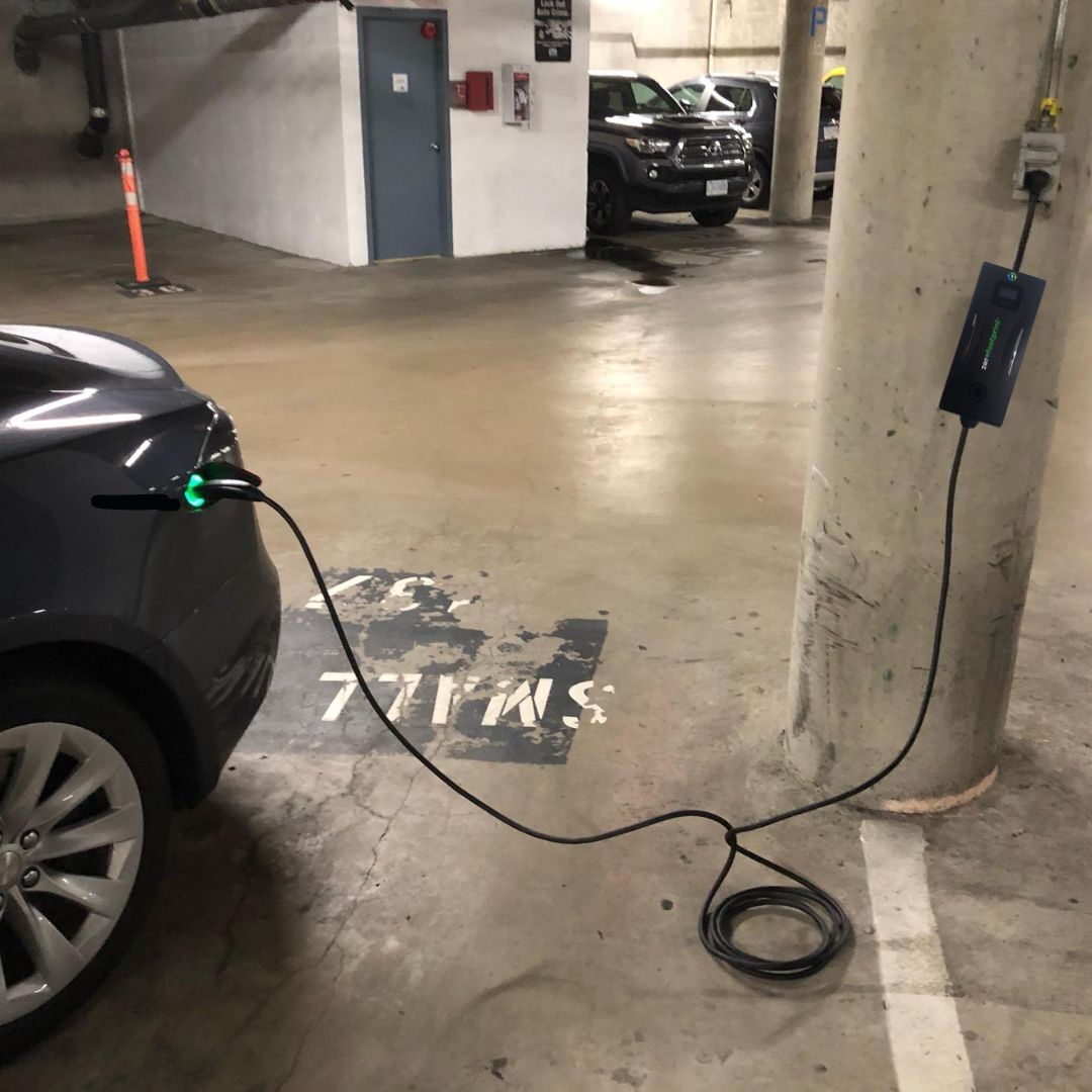 ZeroFootprint Type 2 AC 7.2 kW Portable Car Charger - Tata Nexon, Mahindra eVerito etc