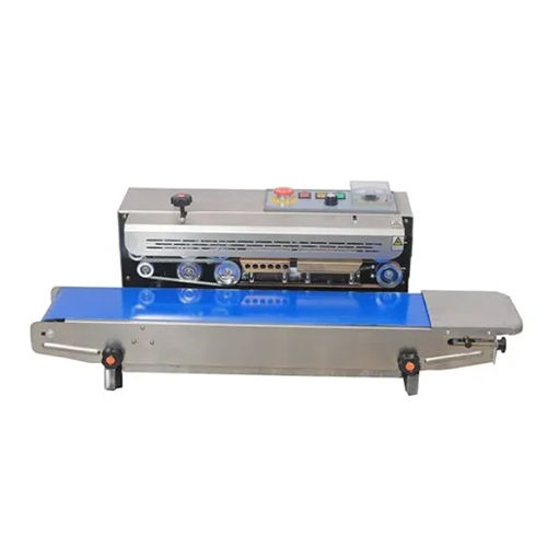 Automatic Analog Ss Horizontal Band Sealing Machine With Nitrogen Filling