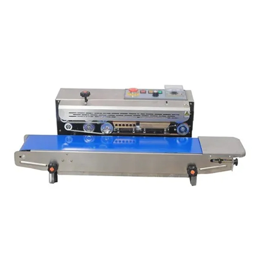 Analog SS Horizontal Band Sealing Machine With Nitrogen Filling