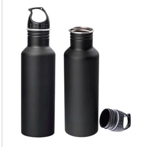 Black Aluminium Water Bottle