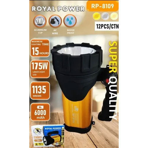 Royal Power Led Torch Rp-8109 Light Source: Manual