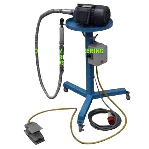 1HP Rasping Motor - MS Material, 220 Volt, Blue Paint Coating | Automatic Operation, Heavy-Duty Performance, Warranty Included