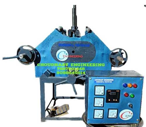 Mild Steel Tyre Vulcanizing Machine - Color: Blue Paint Coated