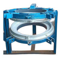 Bike Tyre Remolding Machine - Color: Blue Paint Coated