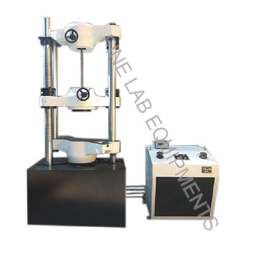 Computerized Universal Testing Machine - Color: Black And Silver
