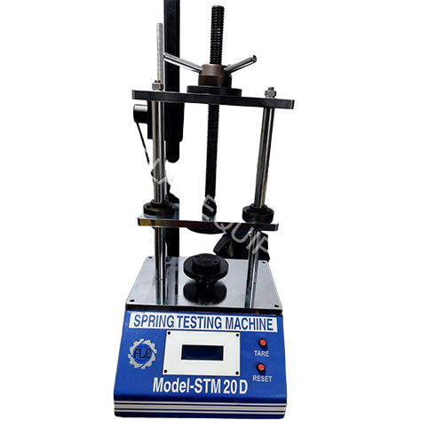 Spring Testing Machine - Color: Silver And Blue