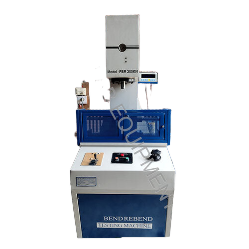 Bend Rebend Testing Machine - Color: Blue And White