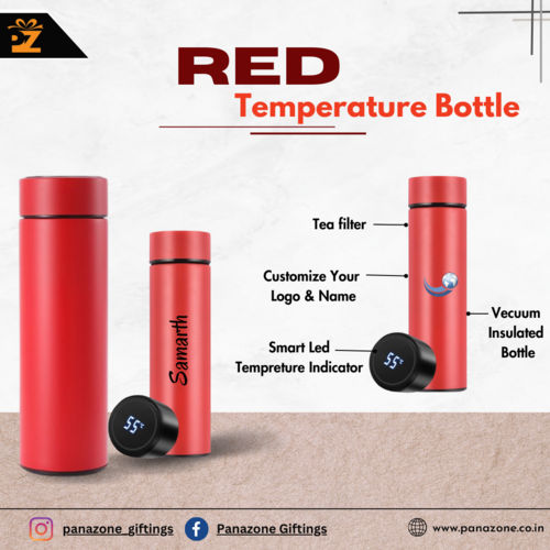 Red Temperature Bottle - Capacity: 500 Ml Milliliter (Ml)