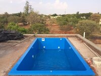 Frp Swimming Pool - Color: Blue