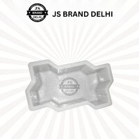 Zigzag Paver Plastic Moulds - Color: Grey
