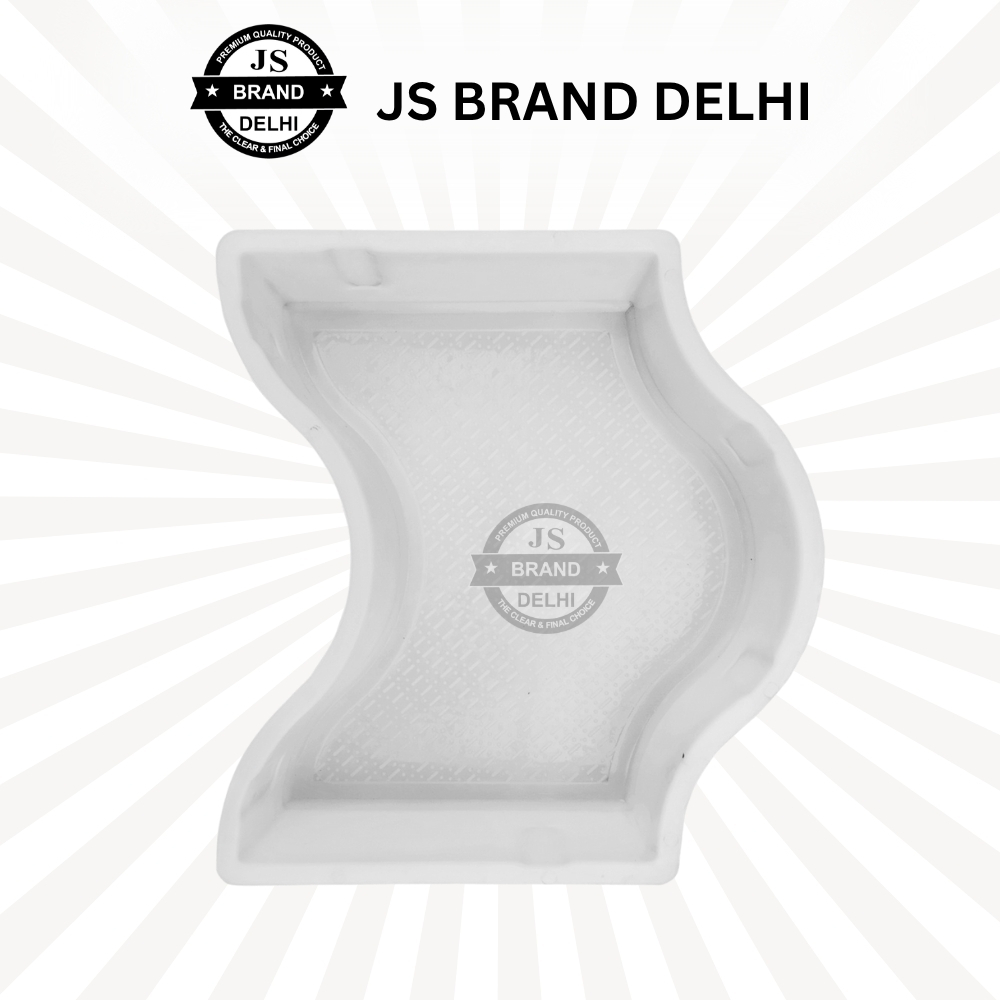 Double D Paver Plastic Moulds - Color: Grey