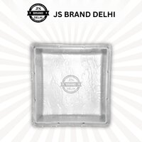 8x8 Stone Paver Plastic Moulds - Color: Red