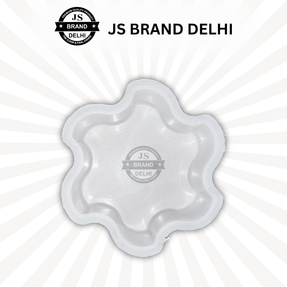 Charkha Paver Plastic Moulds - Color: Grey