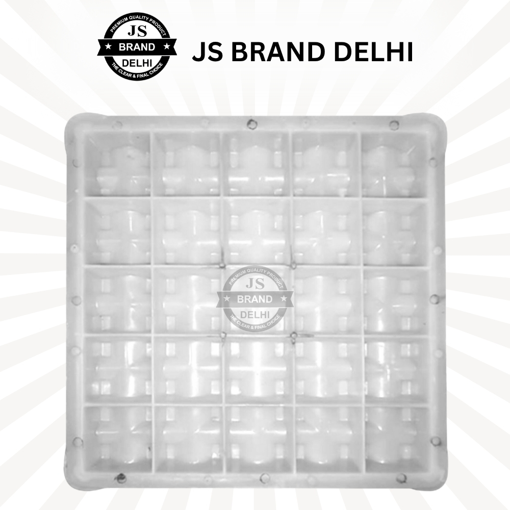 20,25mm 25 Cavity Cover Block Plastic Moulds