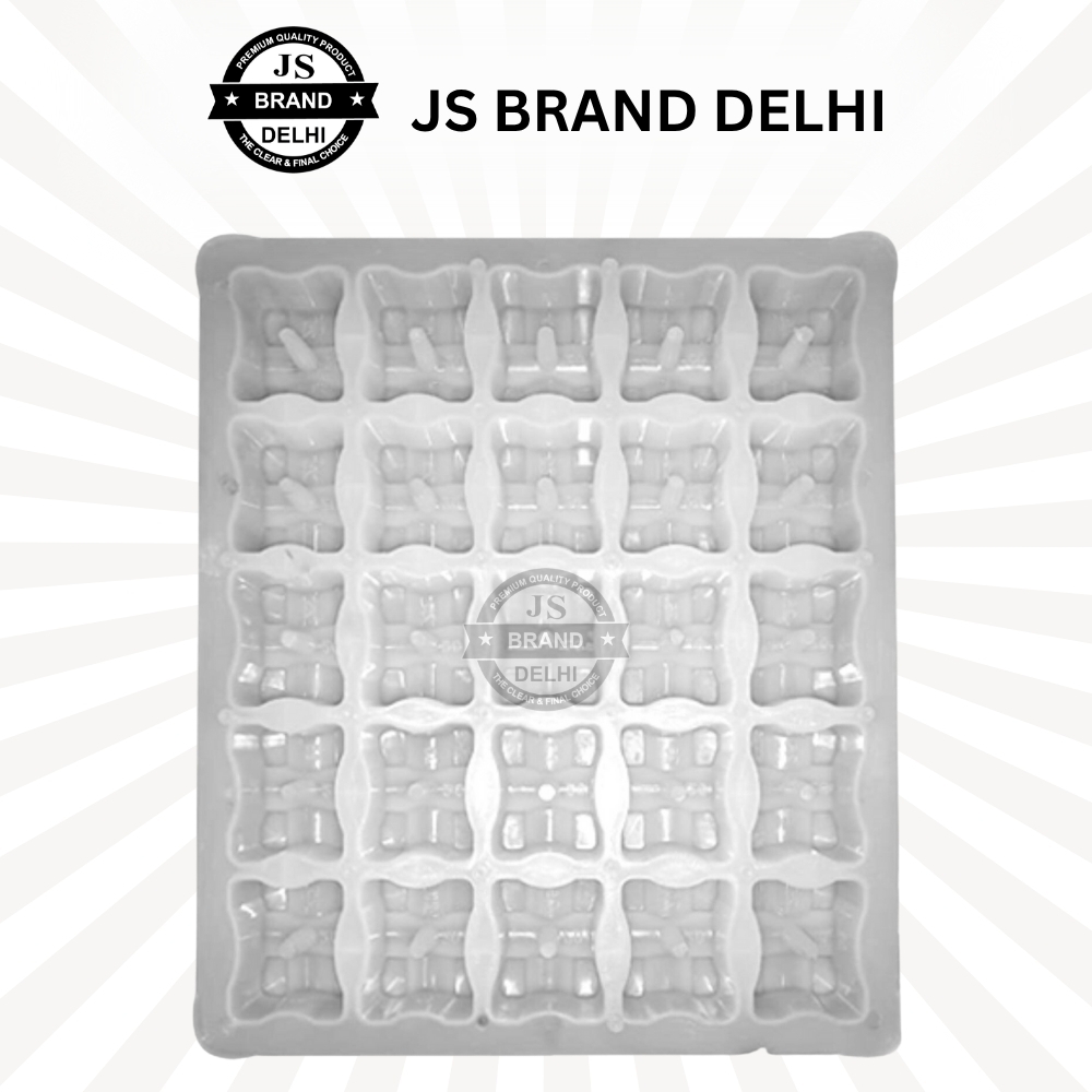 20,25,40,50mm 25 Cavity Cover Block Plastic Moulds