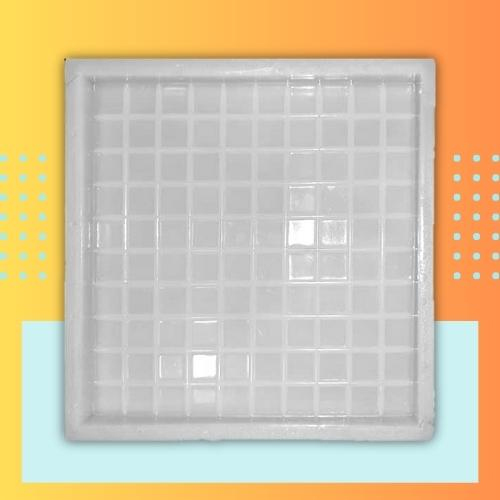 100 Dabbi Chequered Tile Plastic Moulds