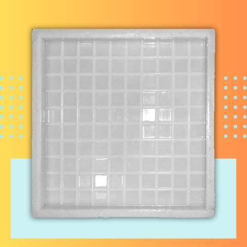 100 Dabbi Chequered Tile Plastic Moulds