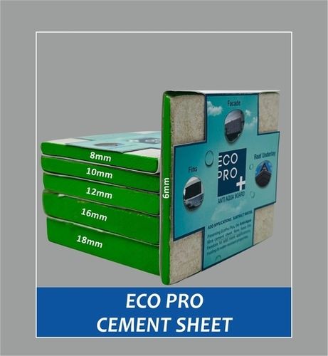 Eco Pro Cement Sheet 6mm 6x4