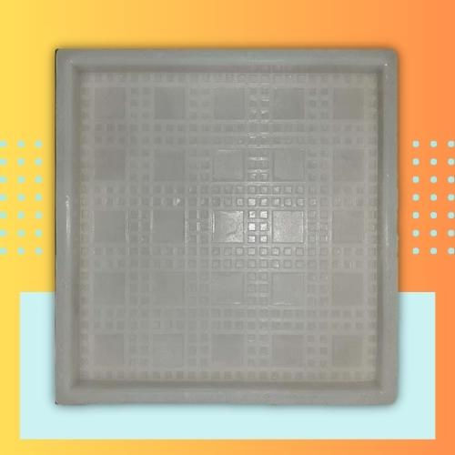 Khidki Chequered Tile Plastic Moulds