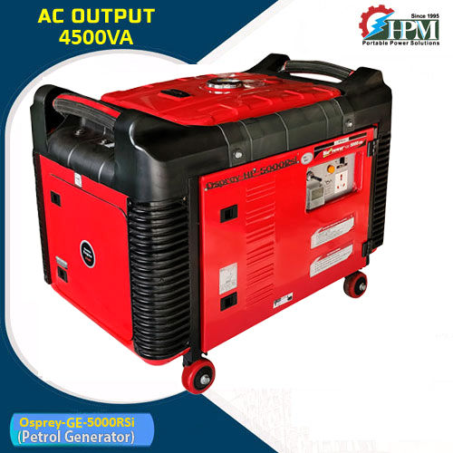 5 KVA Petrol Silent Generator Manual and Self Start Model Osprey GE-5000RSi