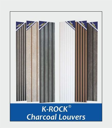 K-Rock Charcoal Louvers