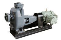 Self priming centrifugal mud bare shaft coupled pump