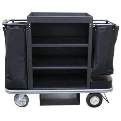 Housekeeping Trolley Black Color