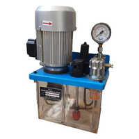 Single Phase Motorized Lubrication Unit - Stainless Steel, New First Class Grade, Dual Line Parallel System, Warranty Included