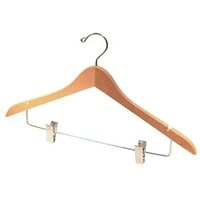 Wooden Clip Hanger - Color: Natural Wood