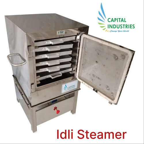 Idli Steamer Machine (6 Tray)