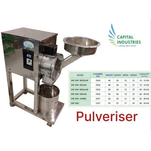 2 In 1 Pulverizer Machine