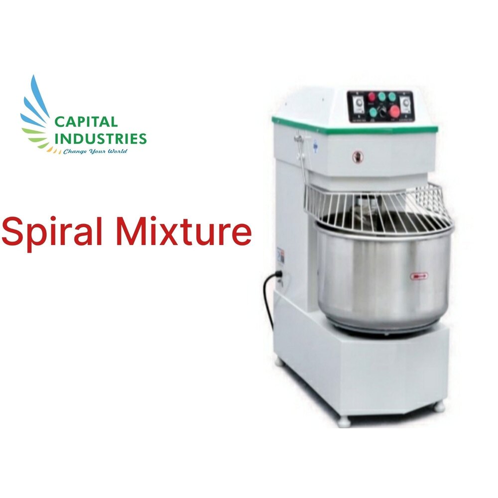 Bakery Spiral Mixer 35 Kg - Color: White