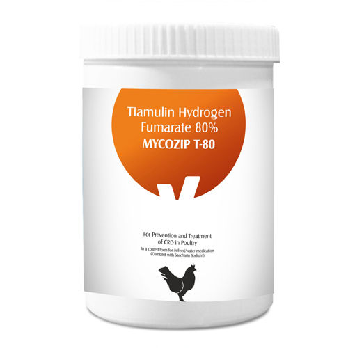 Mycozip T-80 Tiamulin Hydrogen Fumarate 80% Water Soluble