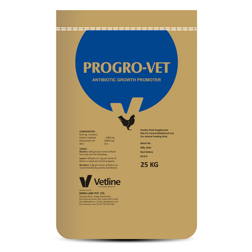 25kg ProGroVet Anti Biotic Growth Promoter