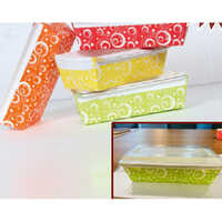 Moulds For Plum Cake - Plastic, Different Sizes Available, Multicolor | Industrial Use: Food, Warranty Included