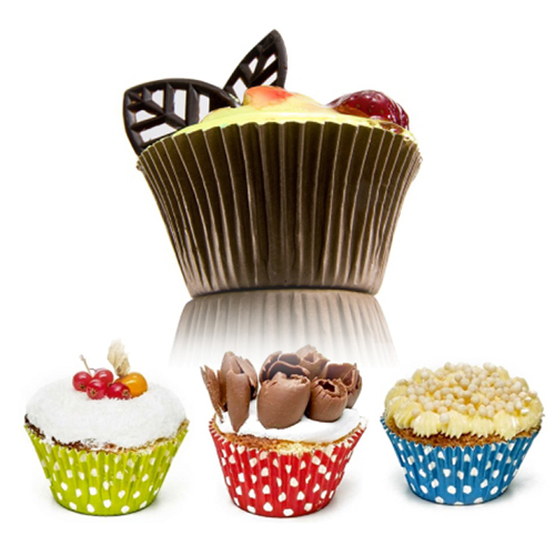 Polka Dots Cup Cakes