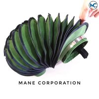 Canvas Bellows - Durable Canvas Material, Custom Size, Black Or Green Color | Industrial Protection Against Dust And Debris
